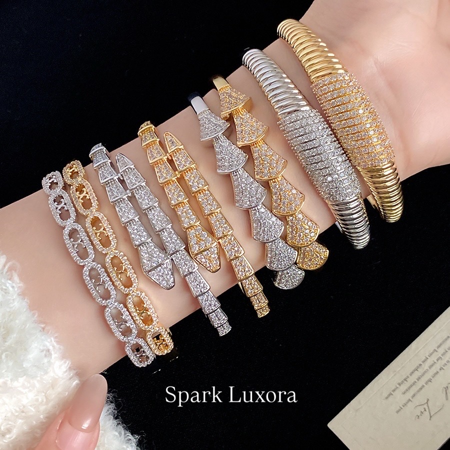 Stainless Steel Cuff Bangles - Image 2