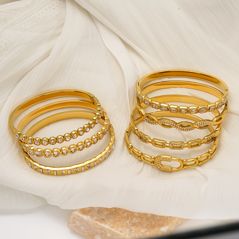 Stainless steel Cuff Bangles - Image 4