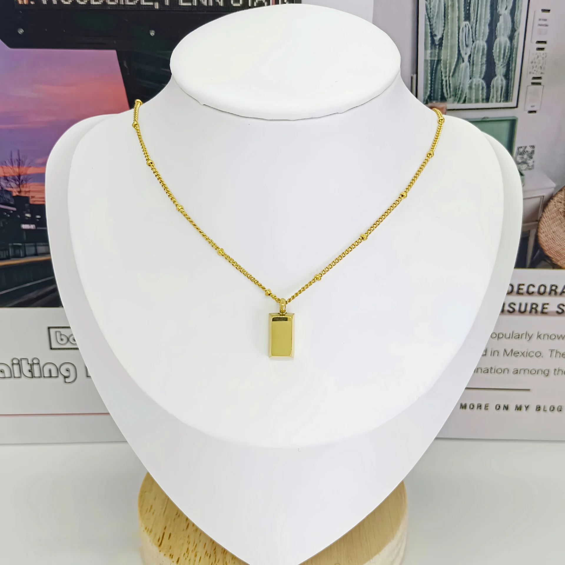 Stainless Steel Pendant Necklace - Image 13
