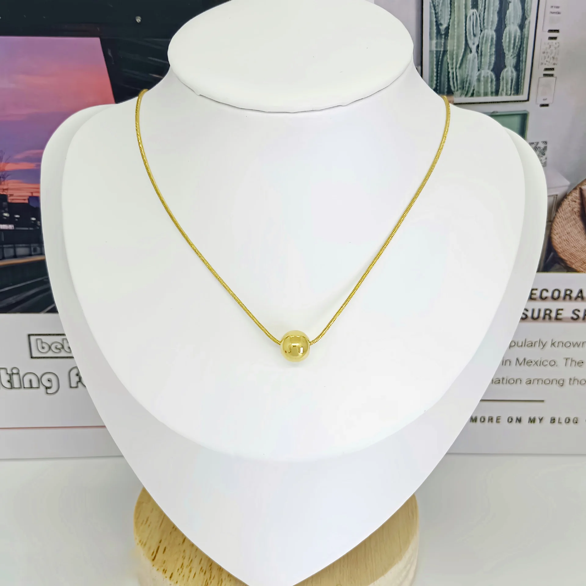 Stainless Steel Pendant Necklace - Image 11