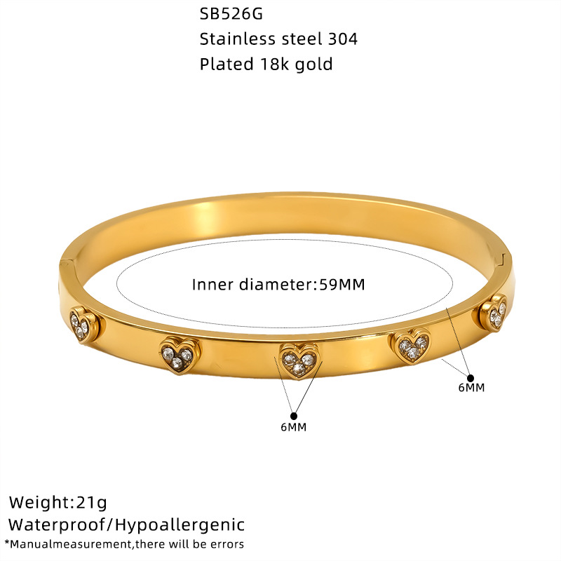 Stainless Steel Cuff Bangles