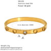 Stainless Steel Cuff Bangles