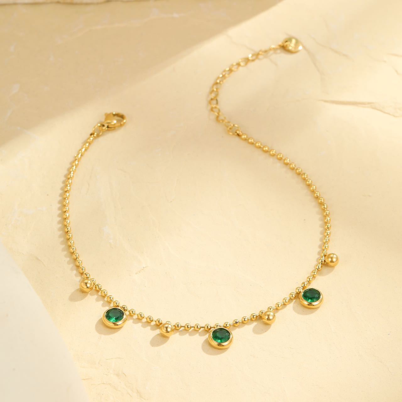 Premium Stainless Steel Anklet ✨💙 - Image 2