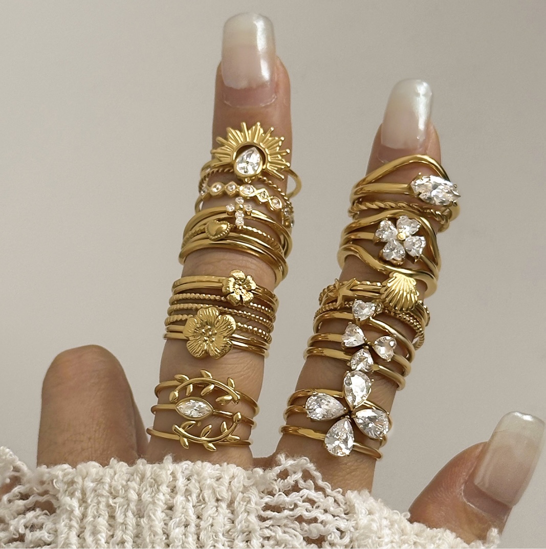 Premium Stainless Steel Finger Ring (3 pcs set) - Image 3