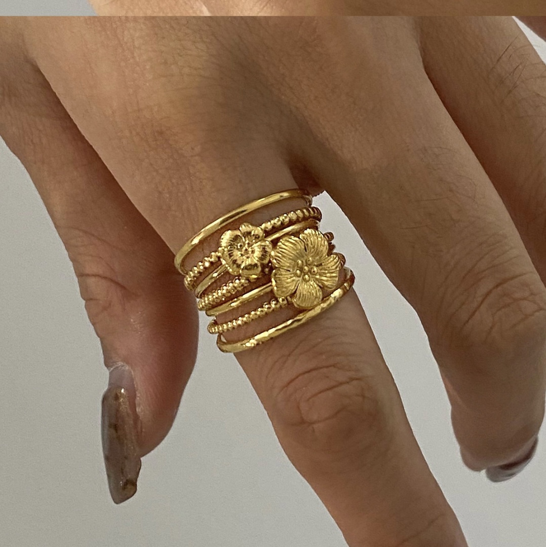 Premium Stainless Steel Finger Ring (3 pcs set) - Image 4