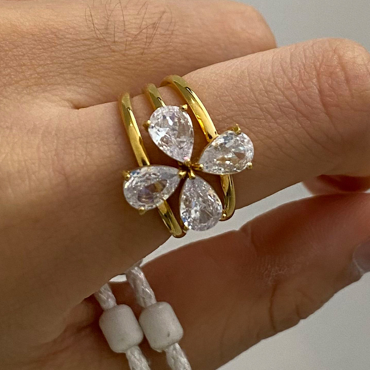 Premium Stainless Steel Finger Ring (3 pcs set) - Image 2